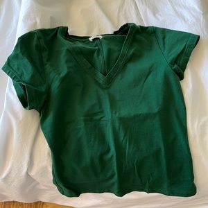 Emerald green t shirt